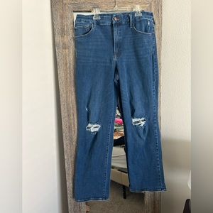 Express FlexX Women’s Jeans - Straight leg with destruction